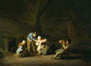 Adriaen van ostade Van Ostade Riid oil